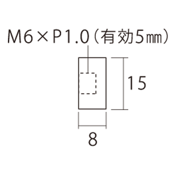 化粧キャップ Dタイプ PT-D15F クローム　店舗用品　化粧ビス　ナット 3枚目