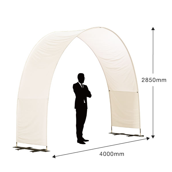 アーチバナースタンド M　W4M×2.85M 2枚目